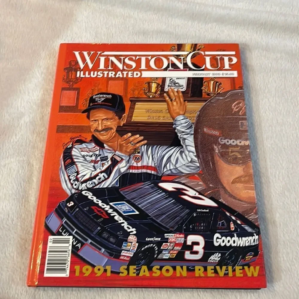 Winston cup Illustrated 1991 season review Hardcover book